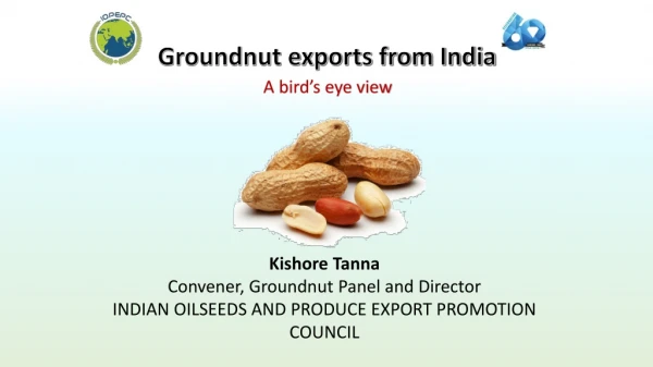 Groundnut exports from India