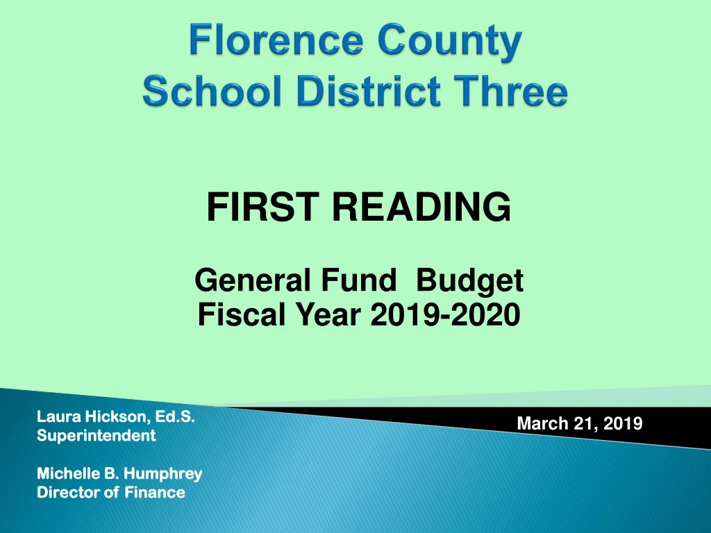 florence county school district three