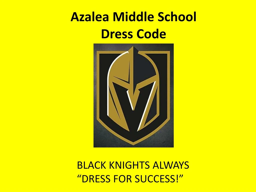 azalea middle school dress code