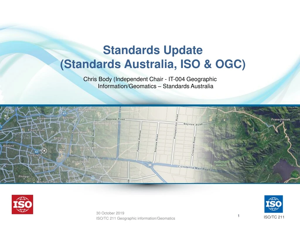 standards update standards australia iso ogc