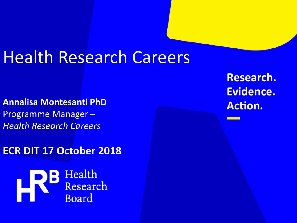 health research careers annalisa montesanti