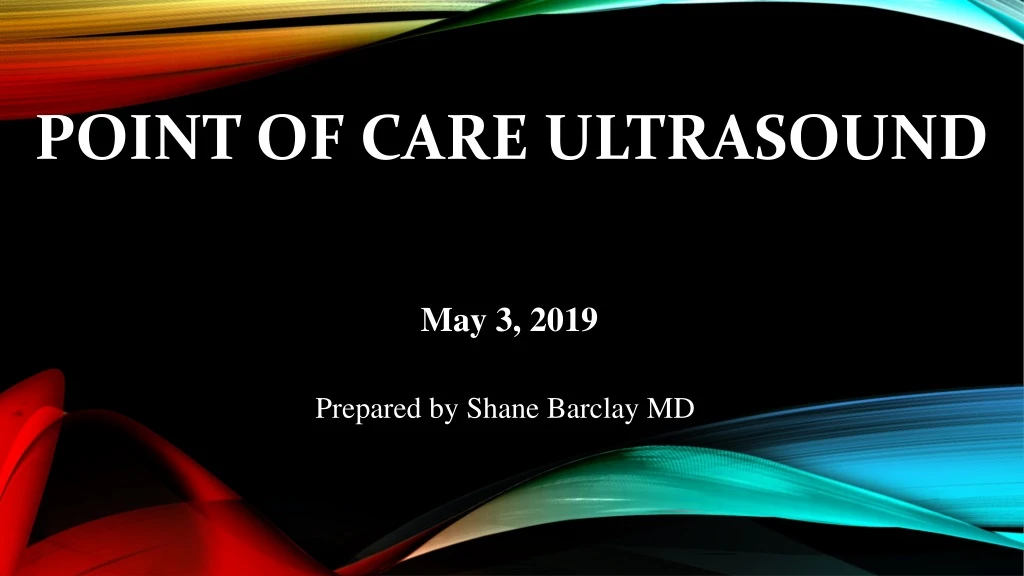 point of care ultrasound