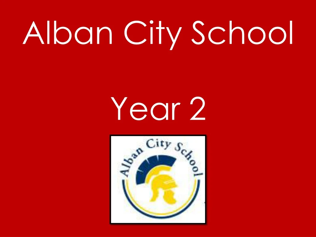 alban city school year 2