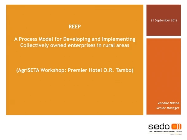 REEP A Process Model for Developing and Implementing
