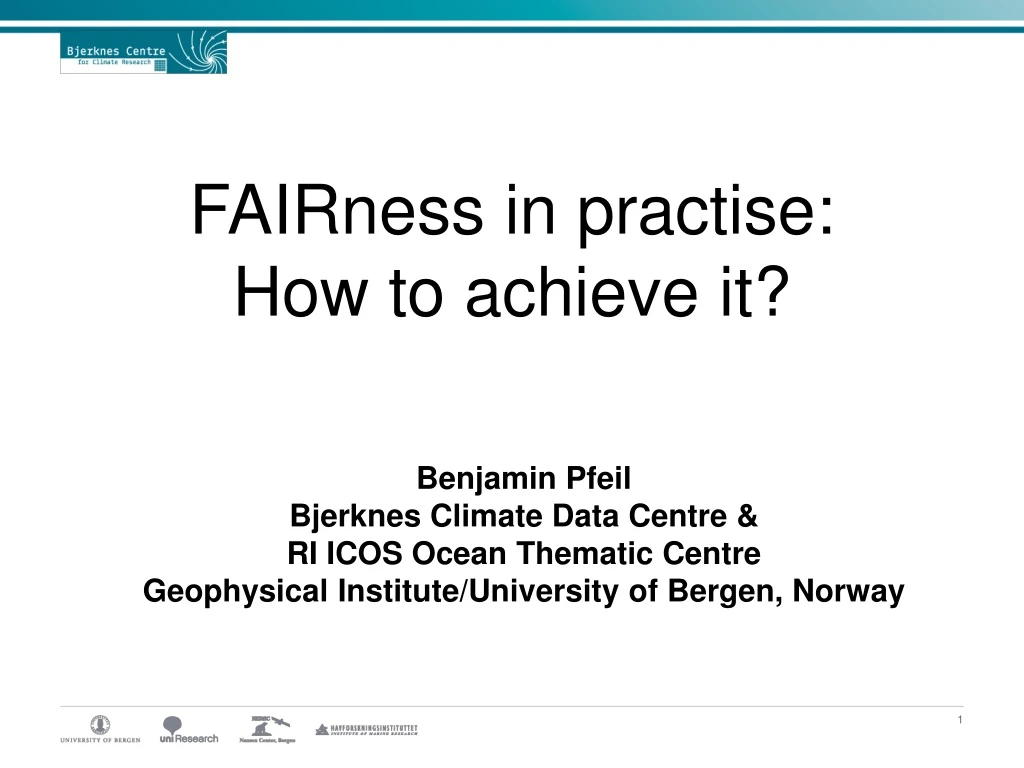 fairness in practise how to achieve it