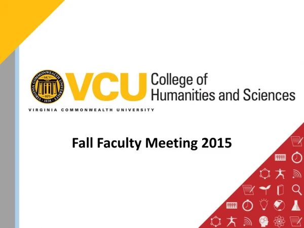 Fall Faculty Meeting 2015