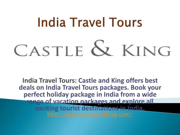 India Travel Tours