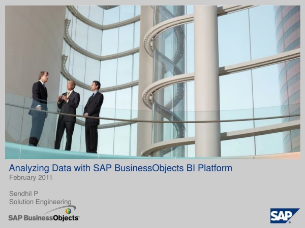 Analyzing Data with SAP BusinessObjects BI Platform