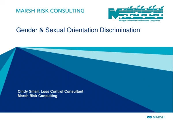 Gender &amp; Sexual Orientation Discrimination