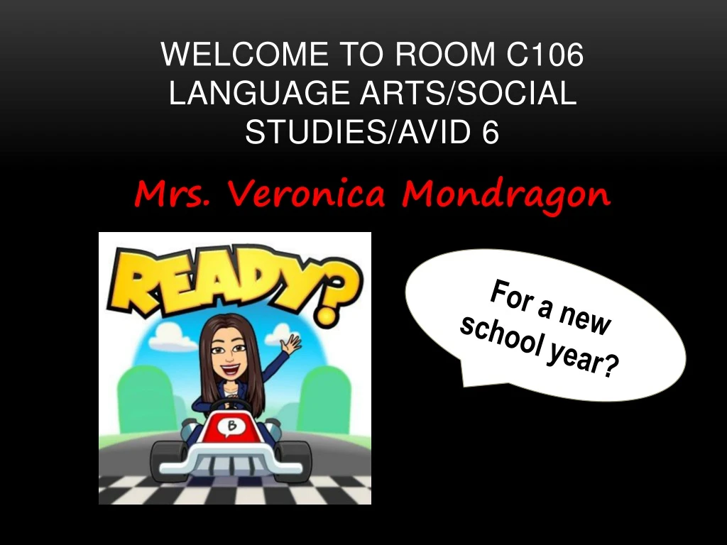 welcome to room c106 language arts social studies avid 6