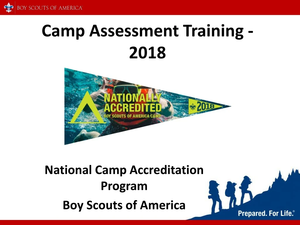 camp assessment training 2018