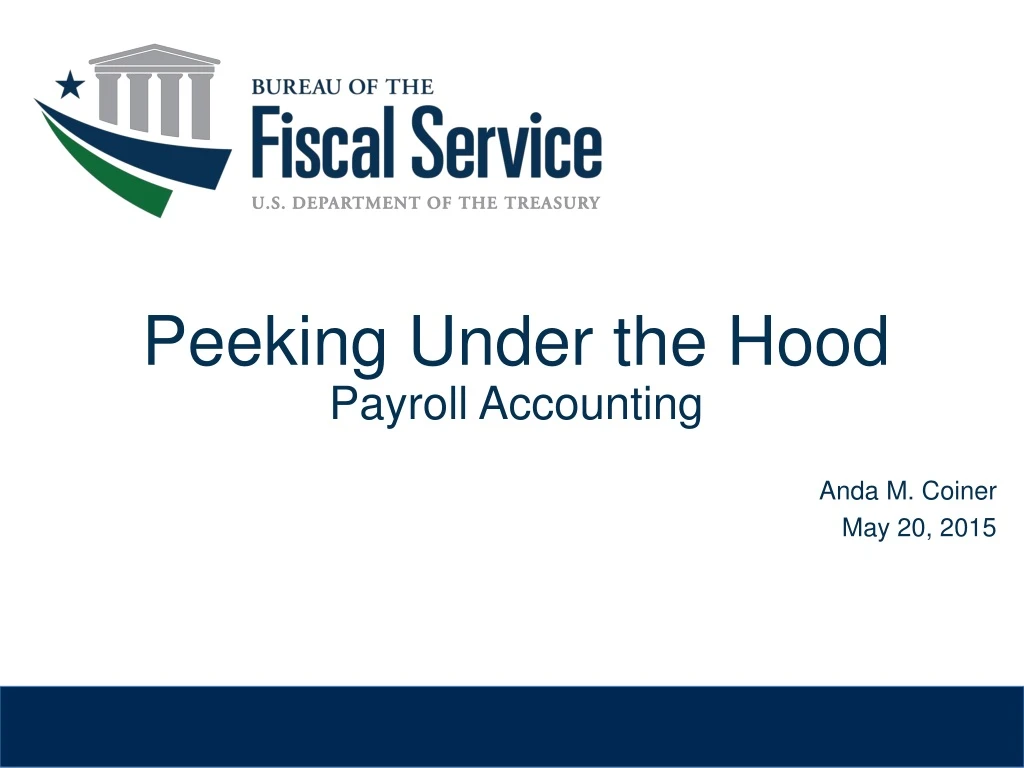 peeking under the hood payroll accounting