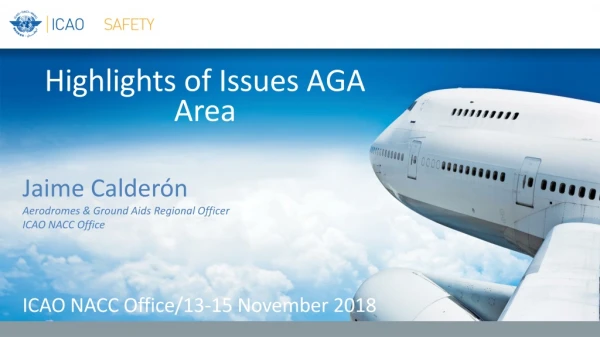 ICAO NACC Office/13-15 November 2018