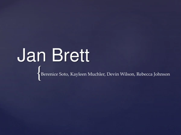 Jan Brett