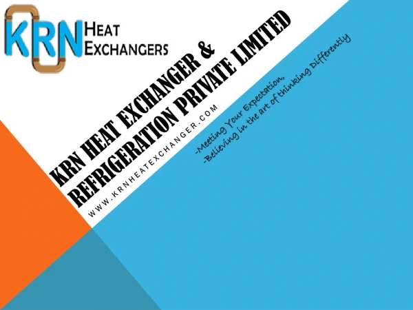 KRN Heat Exchanger &amp; Refrigeration Private limited