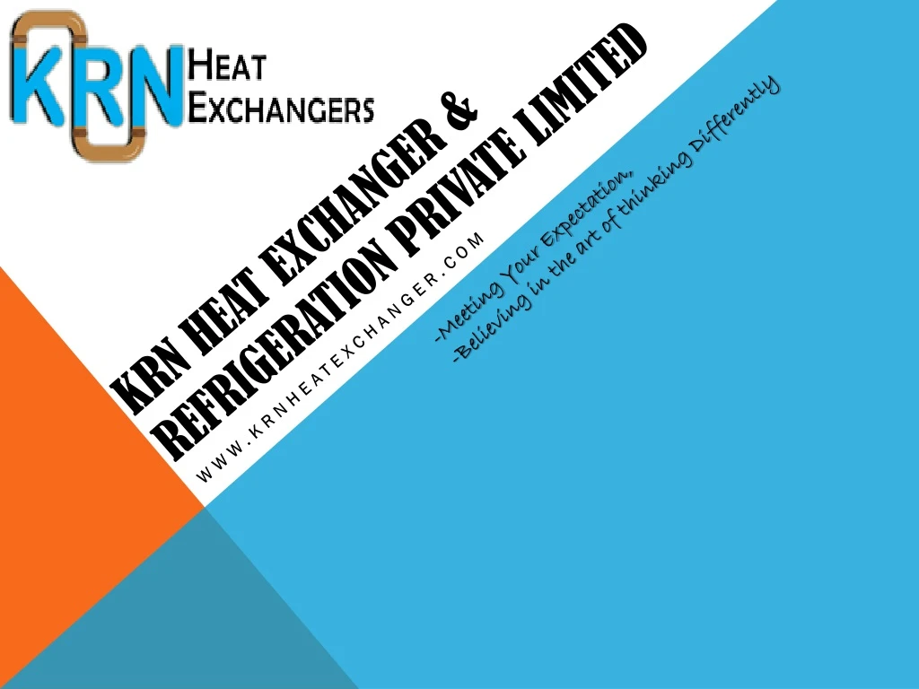 krn heat exchanger refrigeration private limited