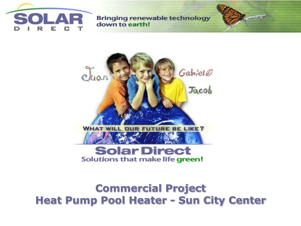 commercial project heat pump pool heater sun city center