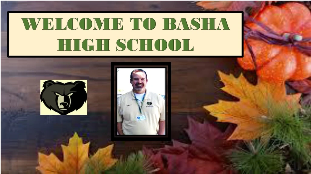 welcome to basha high school