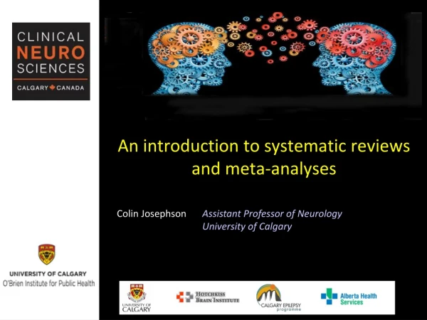 An introduction to systematic reviews and meta-analyses