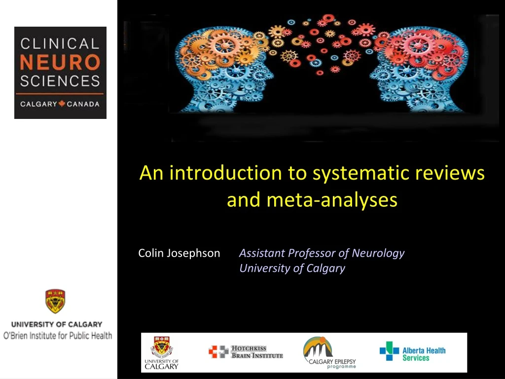 an introduction to systematic reviews and meta analyses