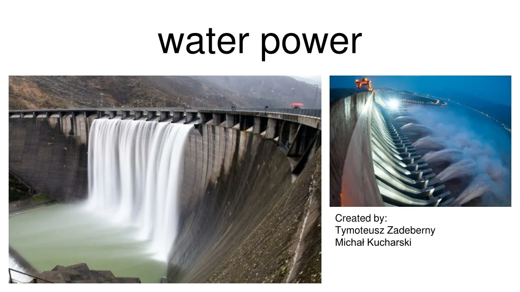 water power