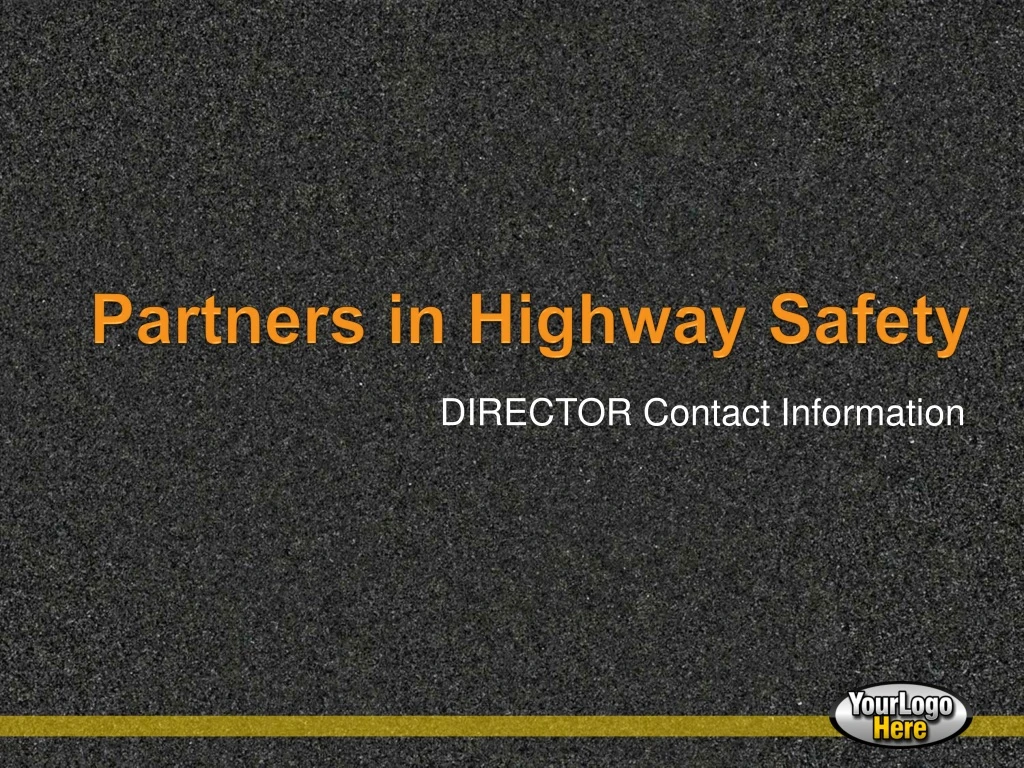 partners in highway safety