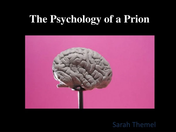 The Psychology of a Prion