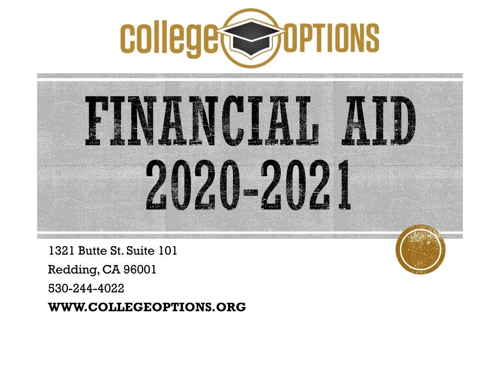 financial aid 2020 2021