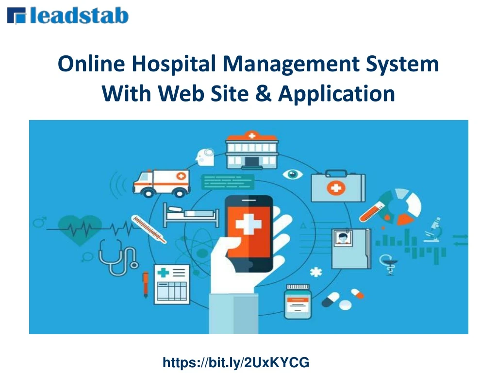 online hospital management system with web site