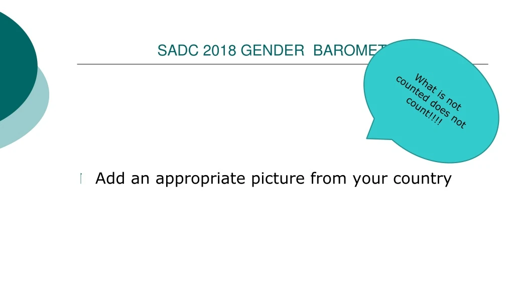 sadc 2018 gender barometer