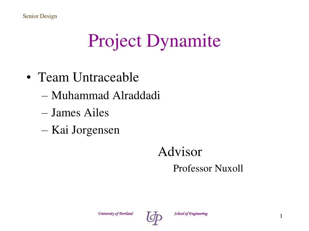 project dynamite