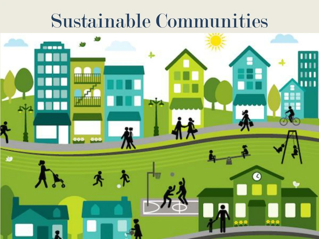 sustainable communities