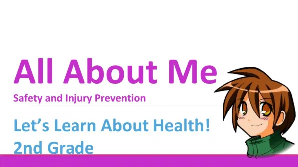All About Me Safety and Injury Prevention