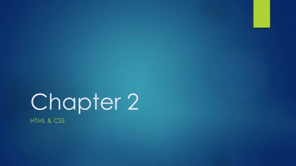 Chapter 2