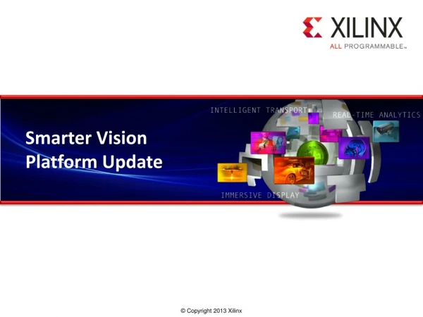 Smarter Vision Platform Update