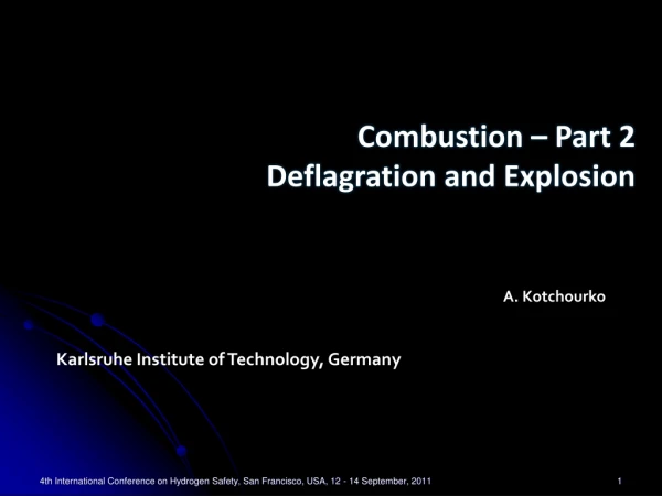 A . Kotchourko Karlsruhe Institute of Technology, Germany