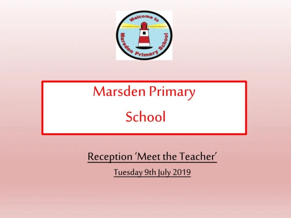 Reception ‘Meet the Teacher’ Tuesday 9th July 2019