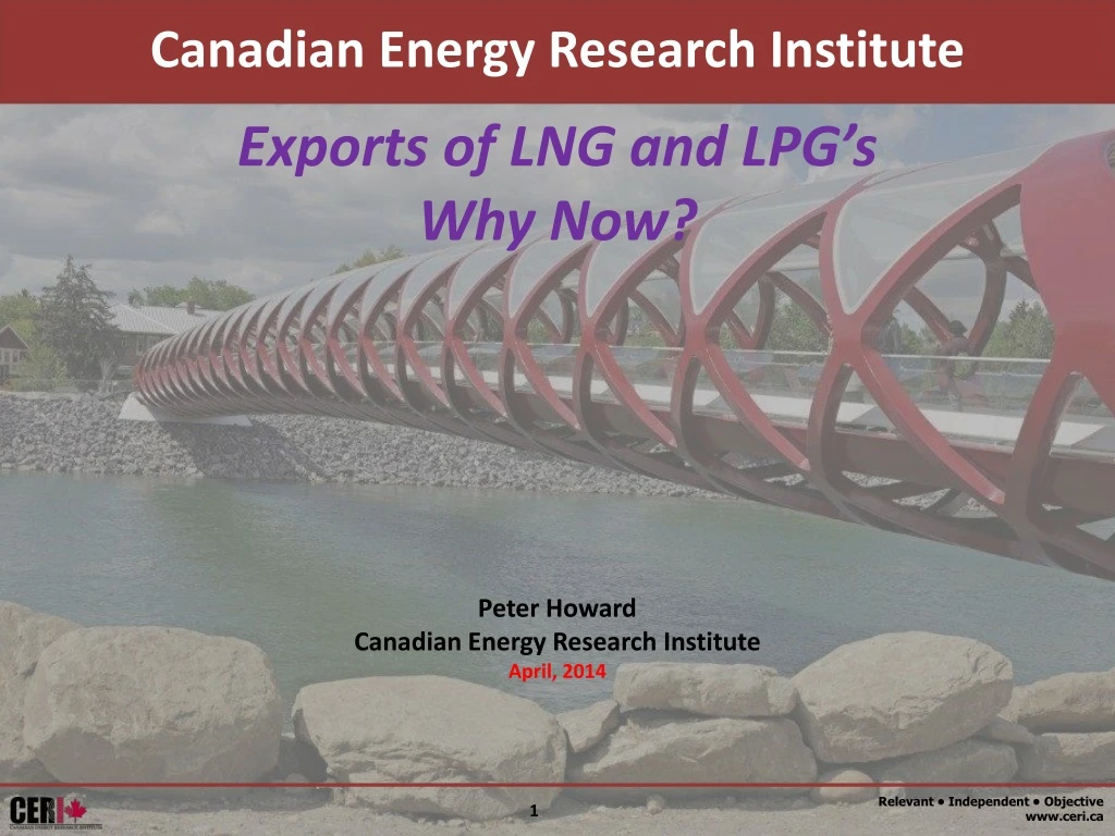 canadian energy research institute