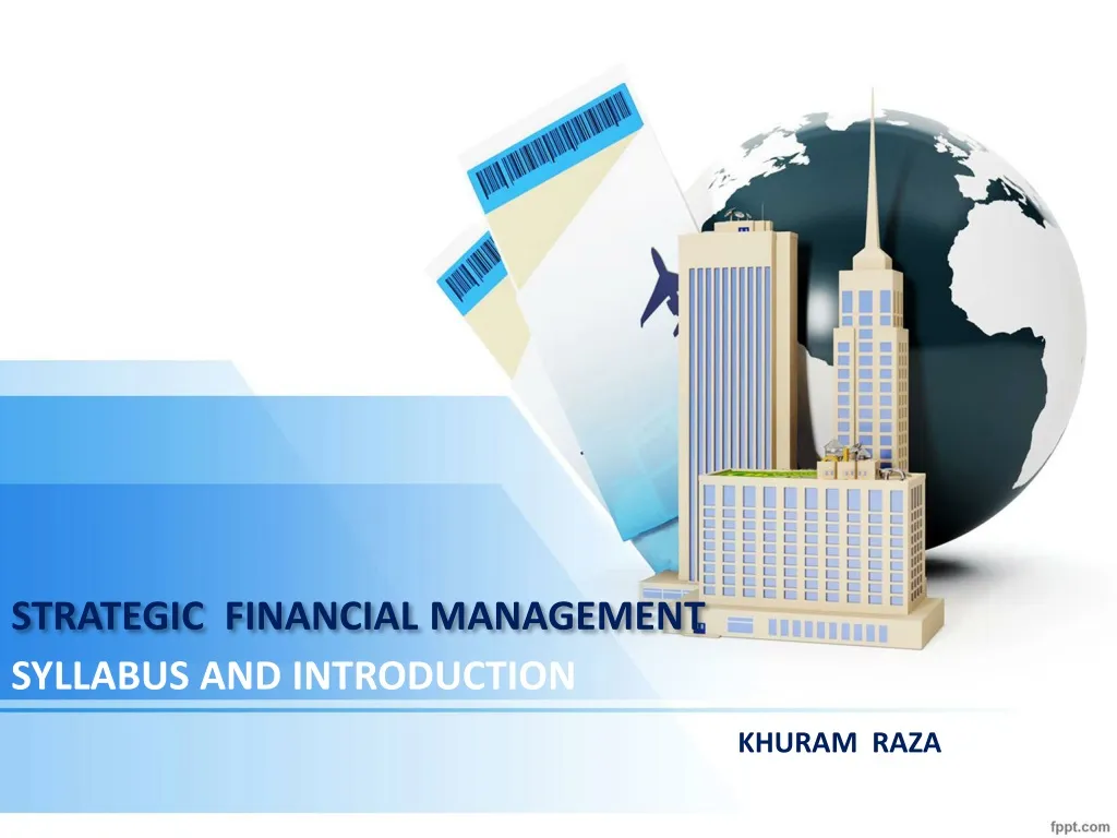 strategic financial management