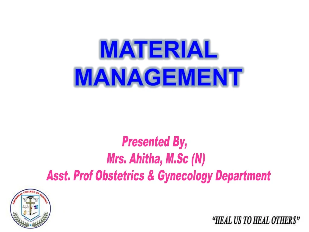 material management