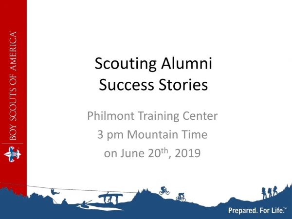 Scouting Alumni Success Stories