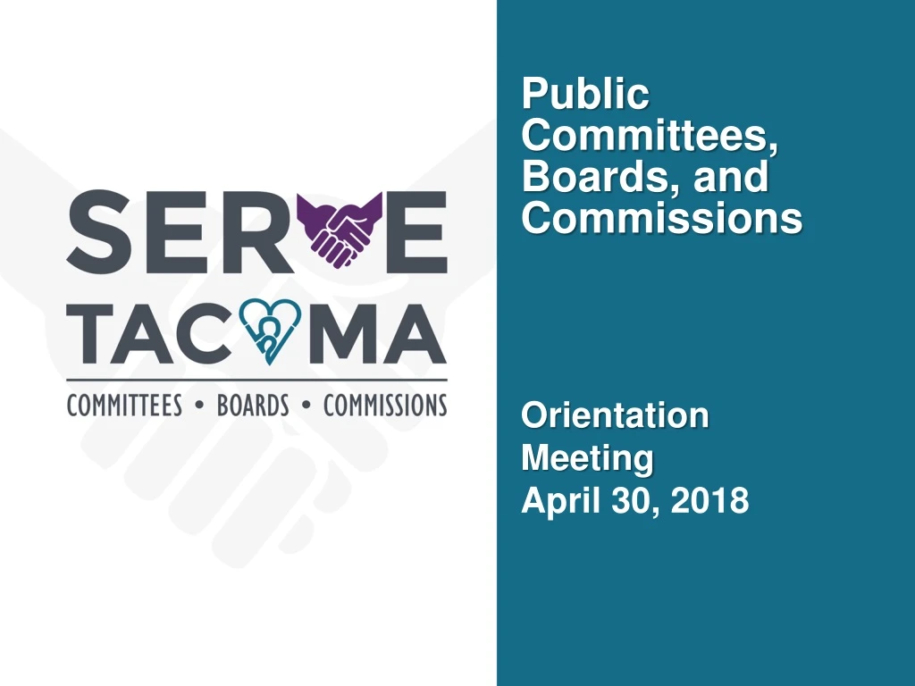 public committees boards and commissions