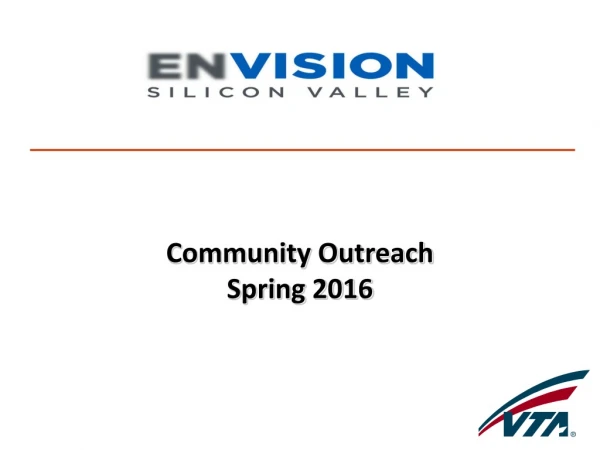 Community Outreach Spring 2016
