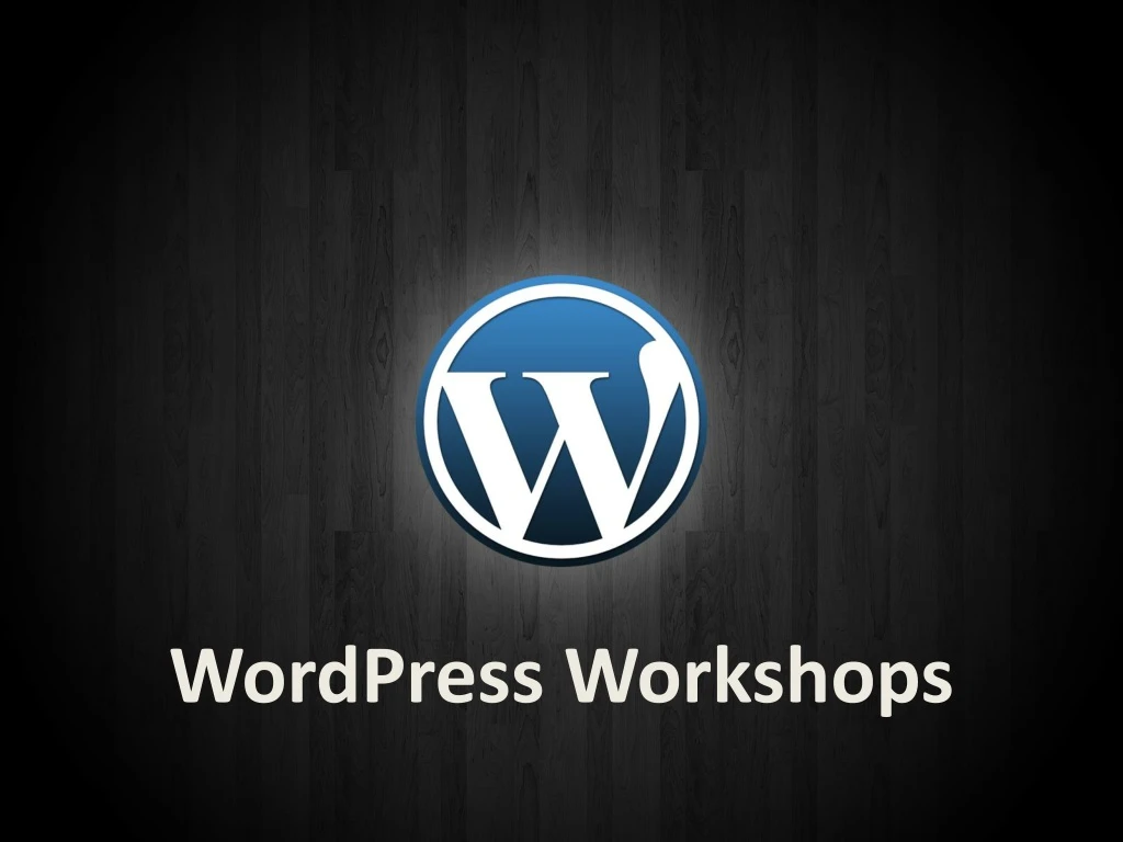 wordpress workshops