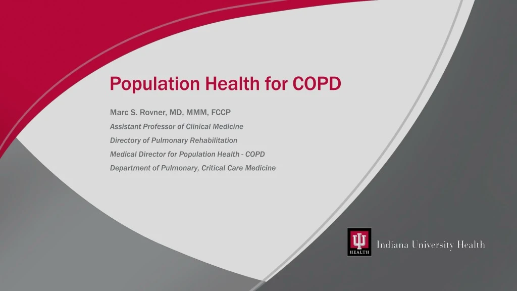 population health for copd