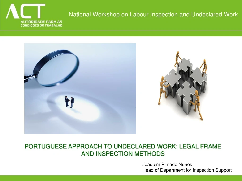 national workshop on labour inspection