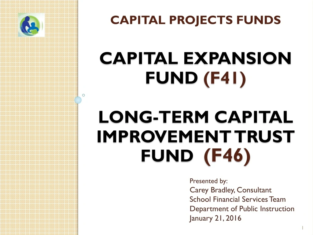 capital projects funds capital expansion fund f 41 long term capital improvement trust fund f46