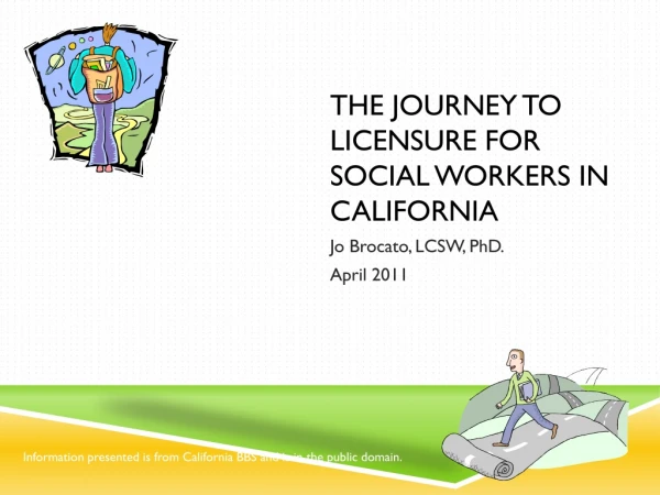 The Journey to Licensure for Social Workers in California