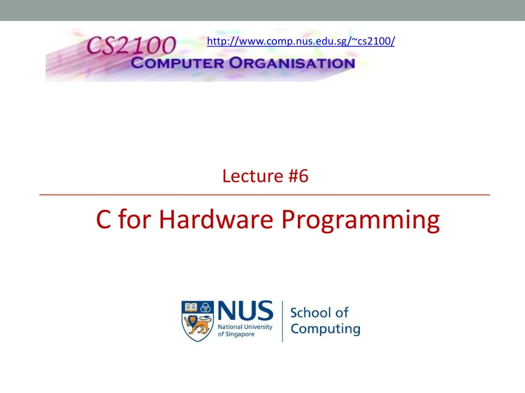 http www comp nus edu sg cs2100