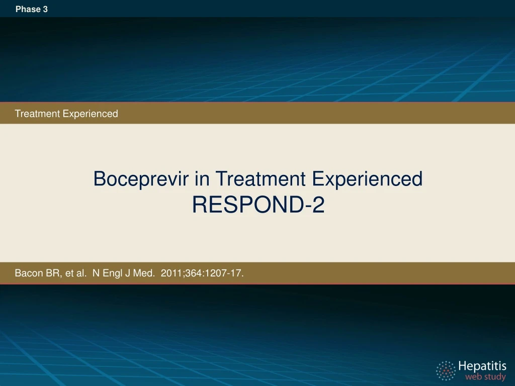boceprevir in treatment experienced respond 2